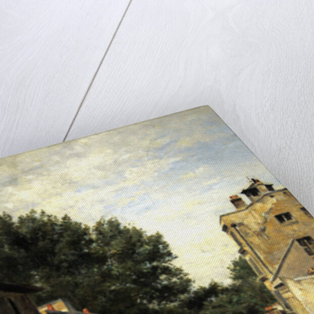 Saint-Vincent Street, Montmartre by Stanislas Victor Edouard Lepine