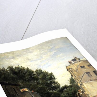 Saint-Vincent Street, Montmartre by Stanislas Victor Edouard Lepine