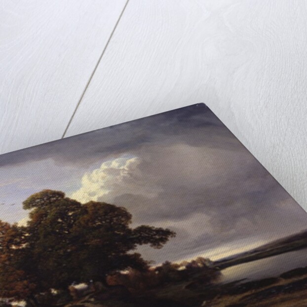 View of the lake at Ville-d'Avery, 1833 by Nicolas Louis Cabat