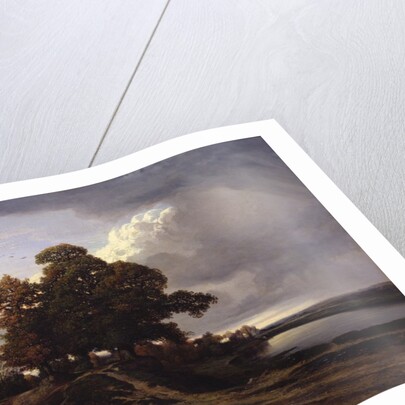 View of the lake at Ville-d'Avery, 1833 by Nicolas Louis Cabat