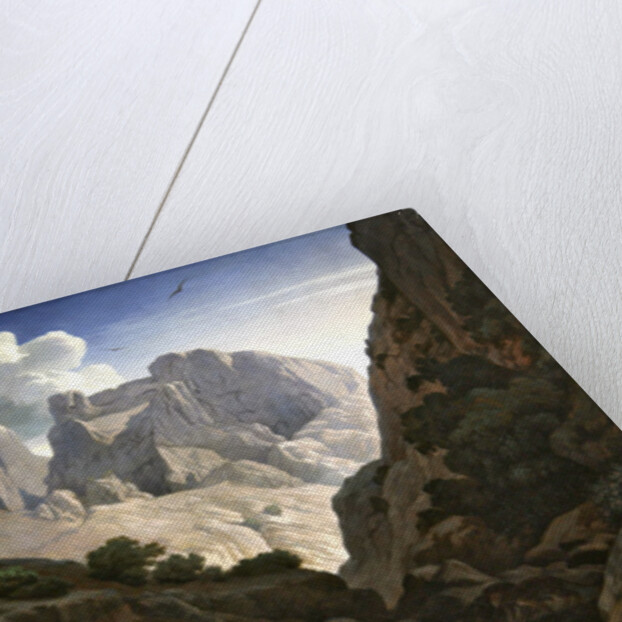 The Gorges of Atlas, 1843 by Paul Jean Flandrin