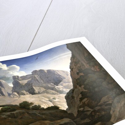 The Gorges of Atlas, 1843 by Paul Jean Flandrin