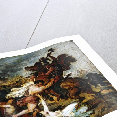 Sketch of The Ransack of Jerusalem by the Romans, 1824 by Francois Joseph Heim