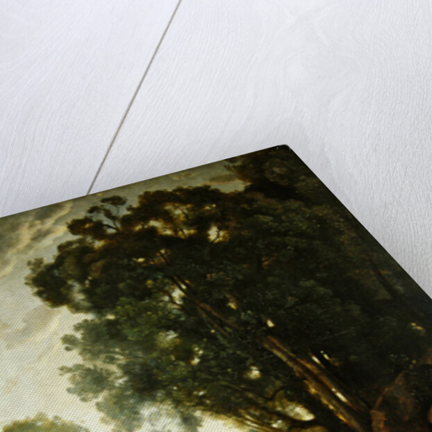 The Italian Goatherd, or The Effect of the Setting Sun, c.1847 by Jean Baptiste Camille Corot