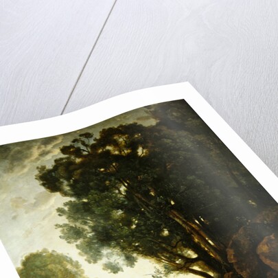 The Italian Goatherd, or The Effect of the Setting Sun, c.1847 by Jean Baptiste Camille Corot