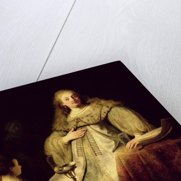 Judith at the Banquet of Holofernes, 1634 by Rembrandt Harmensz. van Rijn