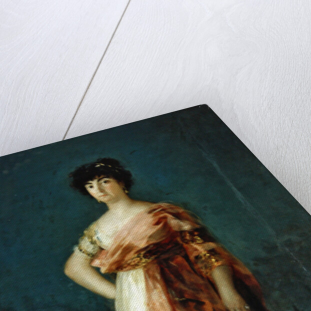 Portrait of La Tirana, Maria Fernandez, c.1792 by Francisco Jose de Goya y Lucientes