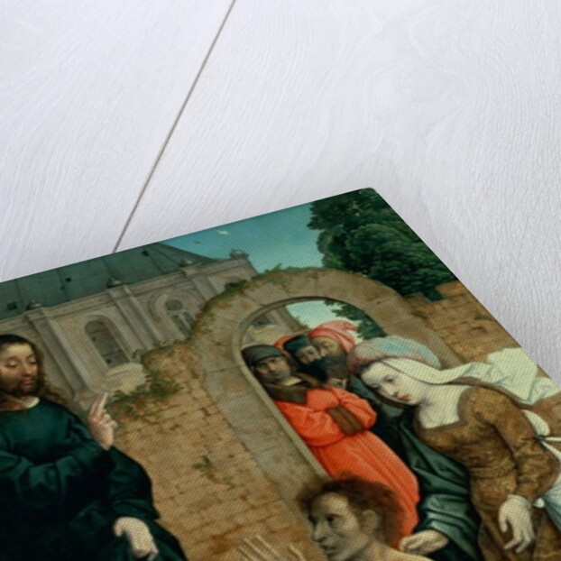 The Resurrection of Lazarus by Juan de Flandes