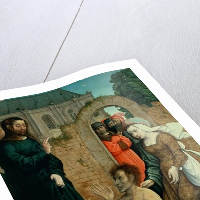 The Resurrection of Lazarus by Juan de Flandes