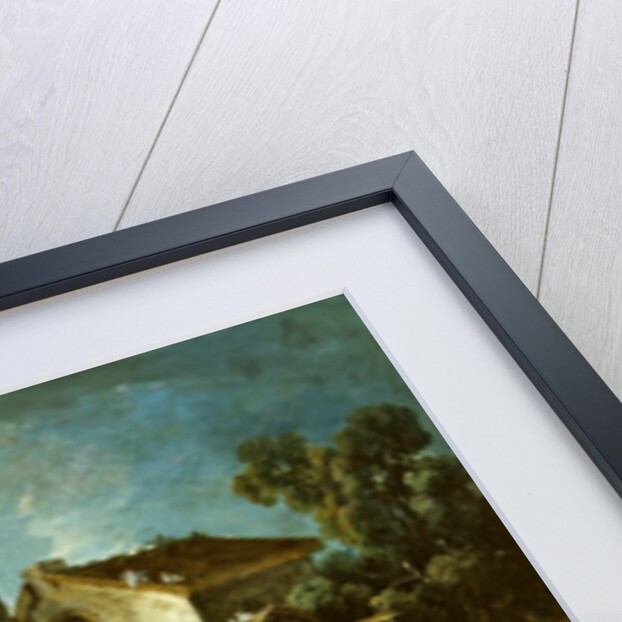 The Quiquengrogne windmill at Charenton, or the Charenton Windmill, c.1750-60 by Francois Boucher