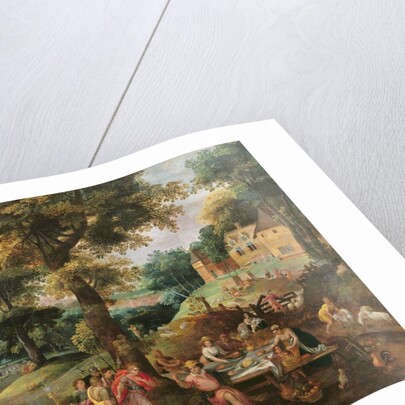 Cincinnatus receiving the deputies of Rome by Belgian School