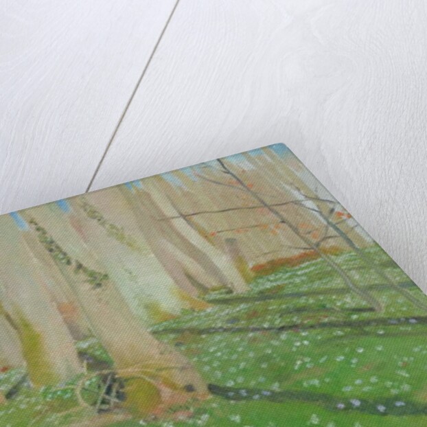 Forest with anemonies, 1889 by Maurice Denis