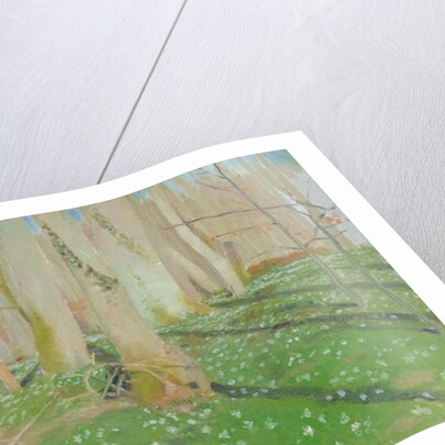 Forest with anemonies, 1889 by Maurice Denis