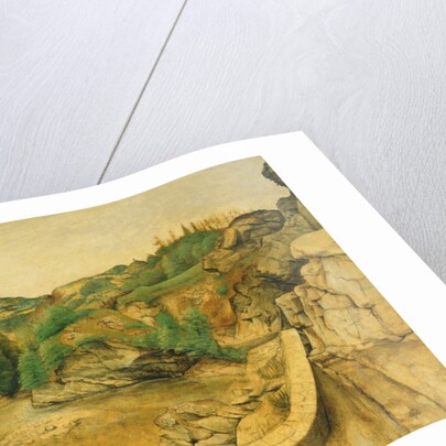 Road in the Alps, 1495 by Albrecht Dürer or Duerer