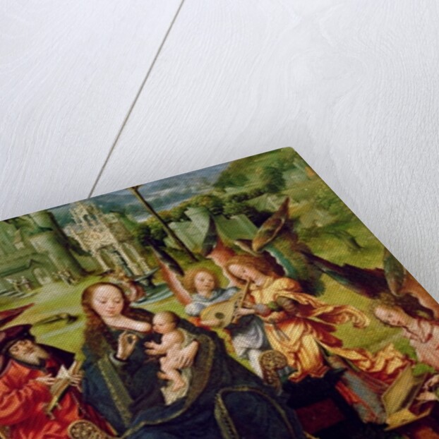 Angel musicians by Jan Gossaert