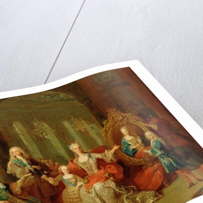 The Family of Philip V of Bourbon, c.1722 by Jean Ranc