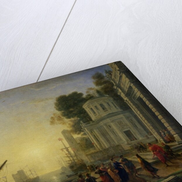 Cleopatra Disembarking at Tarsus, 1642 by Claude Lorrain