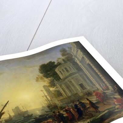 Cleopatra Disembarking at Tarsus, 1642 by Claude Lorrain