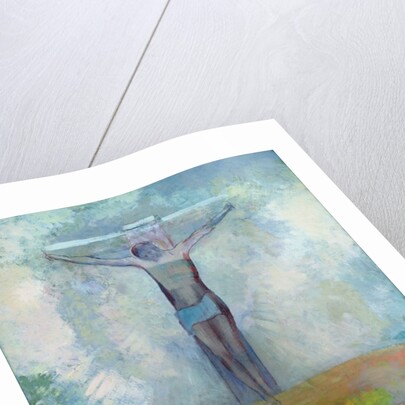 The Crucifixion, c.1910 by Odilon Redon