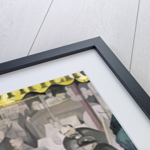 The Cafe du Commerce by Jean-Emile Laboureur