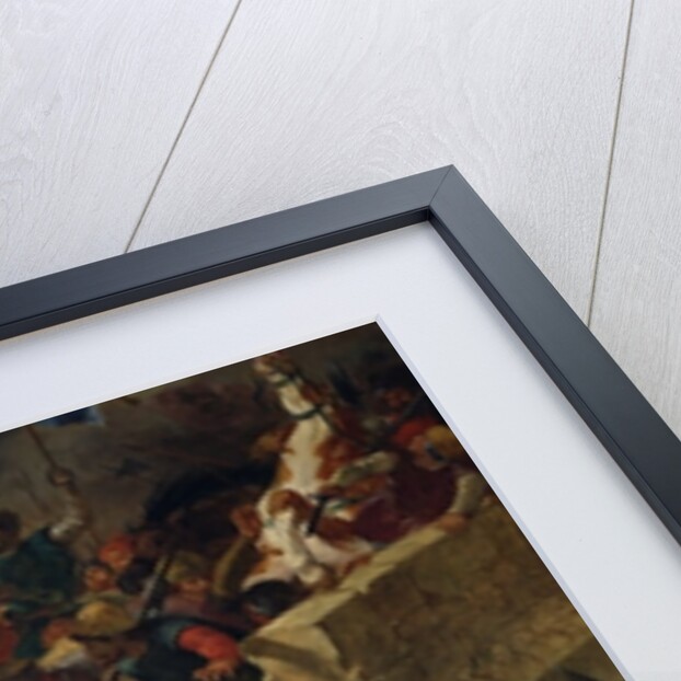 The Battle of Taillebourg, 21st July 1242, 1837 by Ferdinand Victor Eugene Delacroix