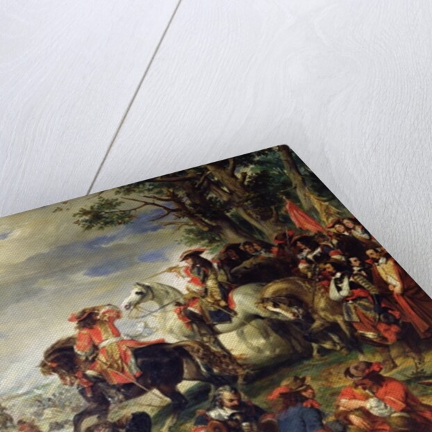 Battle of Marseilles, 4th October 1693, 1837 by Eugene Deveria