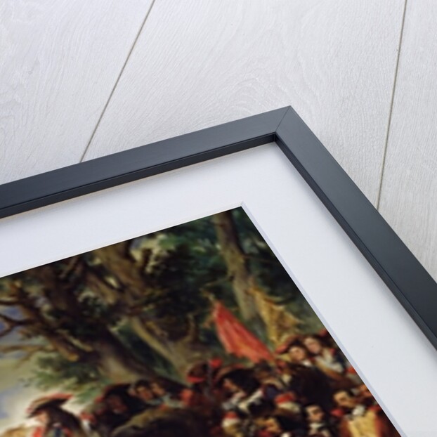 Battle of Marseilles, 4th October 1693, 1837 by Eugene Deveria