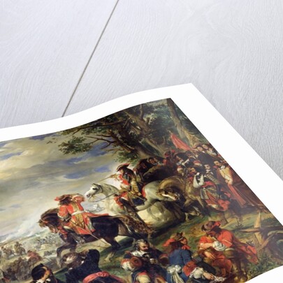 Battle of Marseilles, 4th October 1693, 1837 by Eugene Deveria