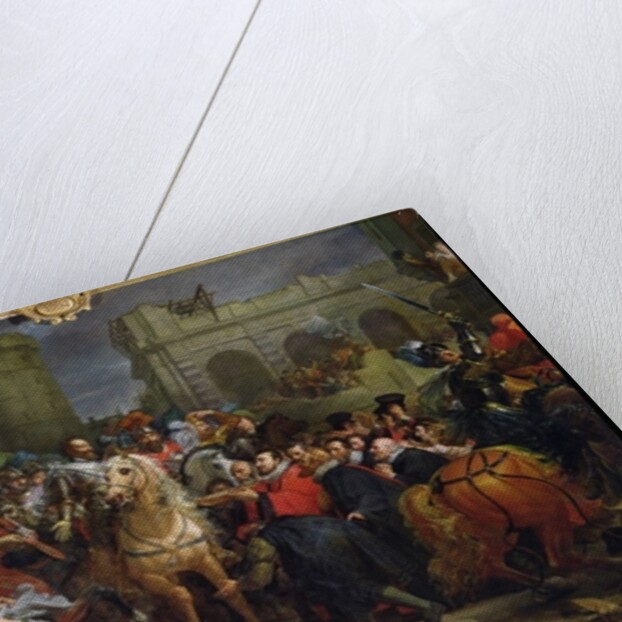 The Entry of Henri IV into Paris, 22nd March 1594 by Francois Pascal Simon Baron Gerard