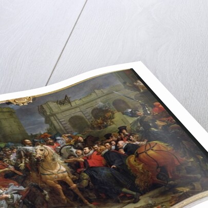 The Entry of Henri IV into Paris, 22nd March 1594 by Francois Pascal Simon Baron Gerard