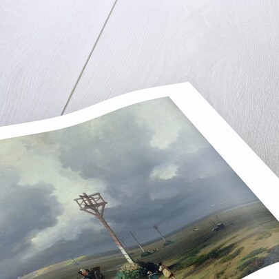 The Passage du Gois at Noirmoutier, 1859 by Prosper Barbot