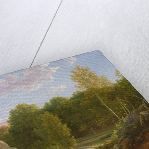 View of Fontainebleau Forest, 1829 by Jean Joseph Xavier Bidauld