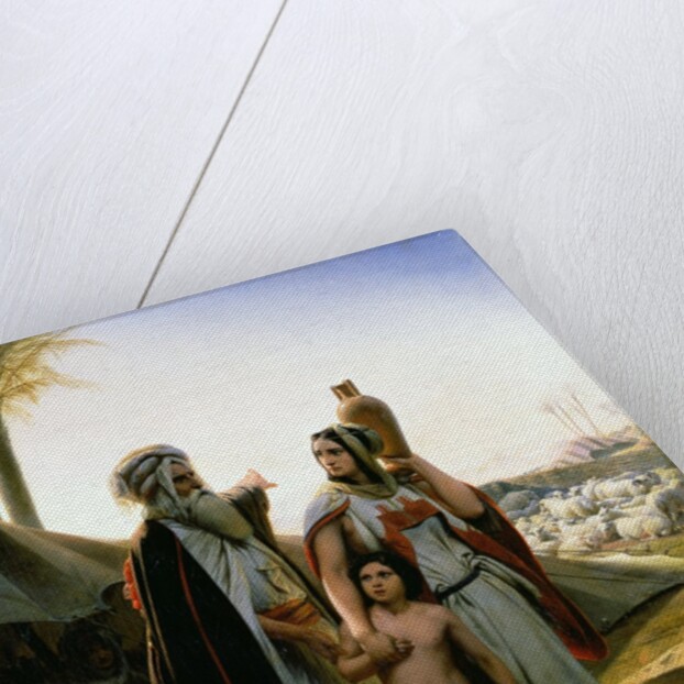 Abraham Turning Away Hagar, 1837 by Emile Jean Horace Vernet