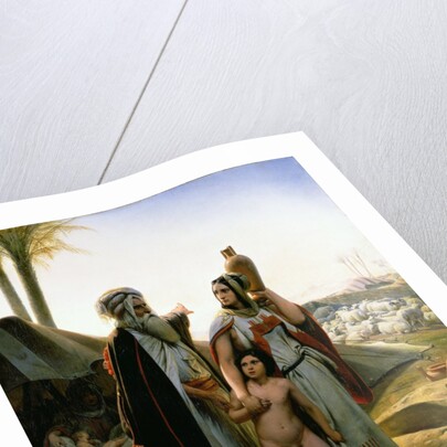 Abraham Turning Away Hagar, 1837 by Emile Jean Horace Vernet