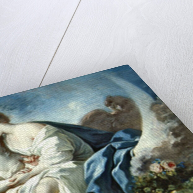 Jupiter disguised as Diana tries to seduce Callisto, c.1753 by Jean-Honore Fragonard