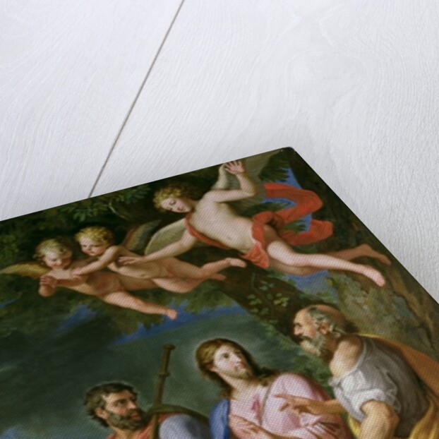 Christ on the Road to Emmaus by Jacques Stella