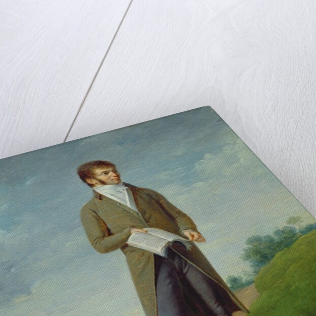 Portrait of a man by Robert Lefevre