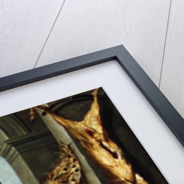 Interior of an office, or still life with game, poultry and fruit, c.1635 by Frans Snyders or Snijders