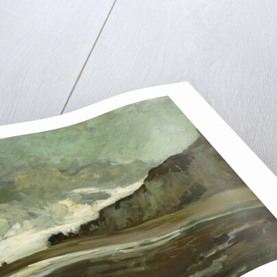 Les Falaises at Dieppe by Jacques-Emile Blanche