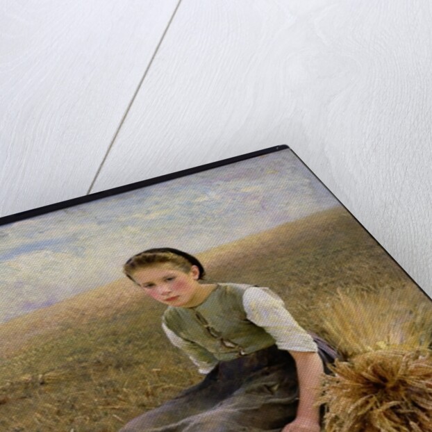 The Little Gleaner, 1884 by Hugo Salmson