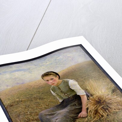 The Little Gleaner, 1884 by Hugo Salmson