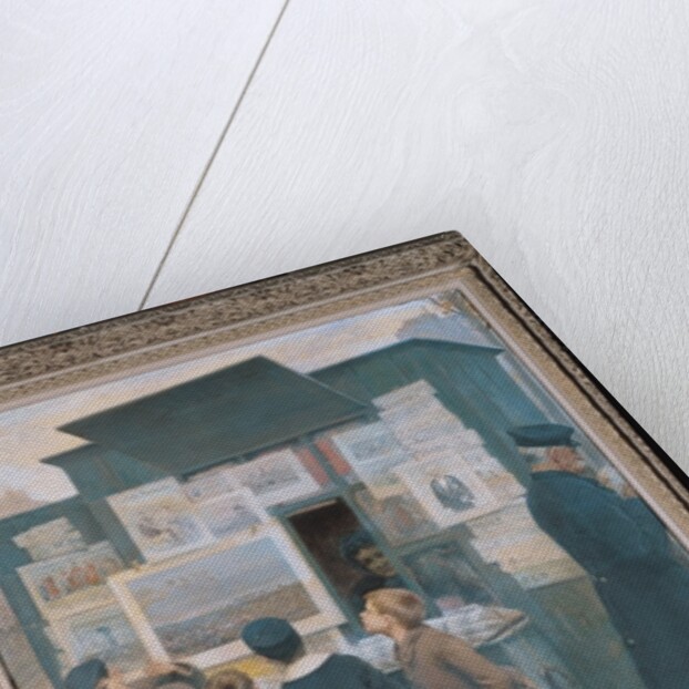 Looking at 'The Dream' by Detaille, 1897 by Paul-Emmanuel Legrand