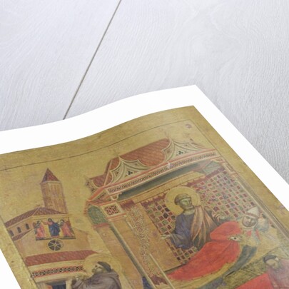 The Vision of Pope Innocent III, c.1295-1300 by Giotto