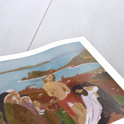 Saint Sebastian by the sea, 1912 by Maurice Denis