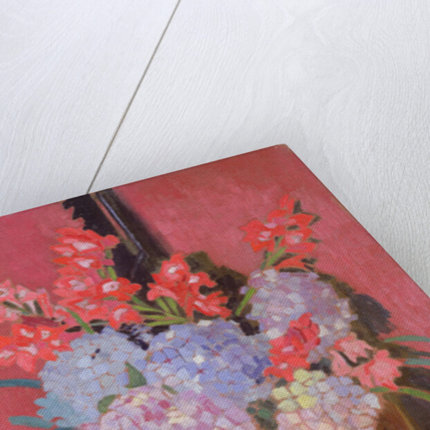 Copper cauldron with hydrangeas, 1916 by Maurice Denis