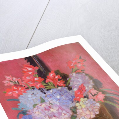 Copper cauldron with hydrangeas, 1916 by Maurice Denis