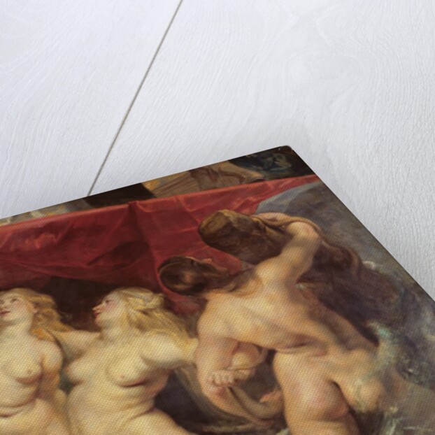 Detail of the Sirens from 'The Arrival of Marie de Medici in Marseilles', 3rd November 1600, 1621-25 by Peter Paul Rubens