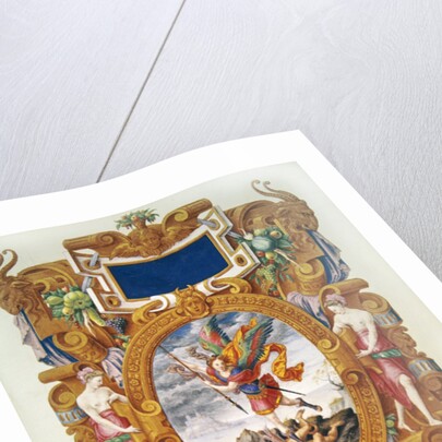 The archangel Saint Michael defeats the dragon by Jean the Elder Cousin