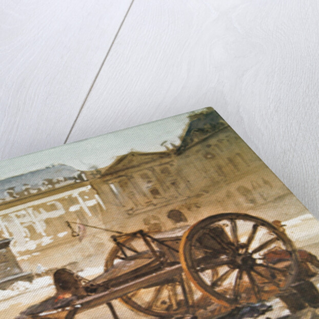 Paris Commune: The Fall of the Vendome Column, 29th May 1871 by Isidore Pils