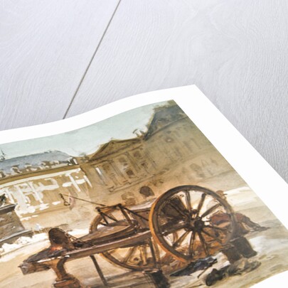 Paris Commune: The Fall of the Vendome Column, 29th May 1871 by Isidore Pils